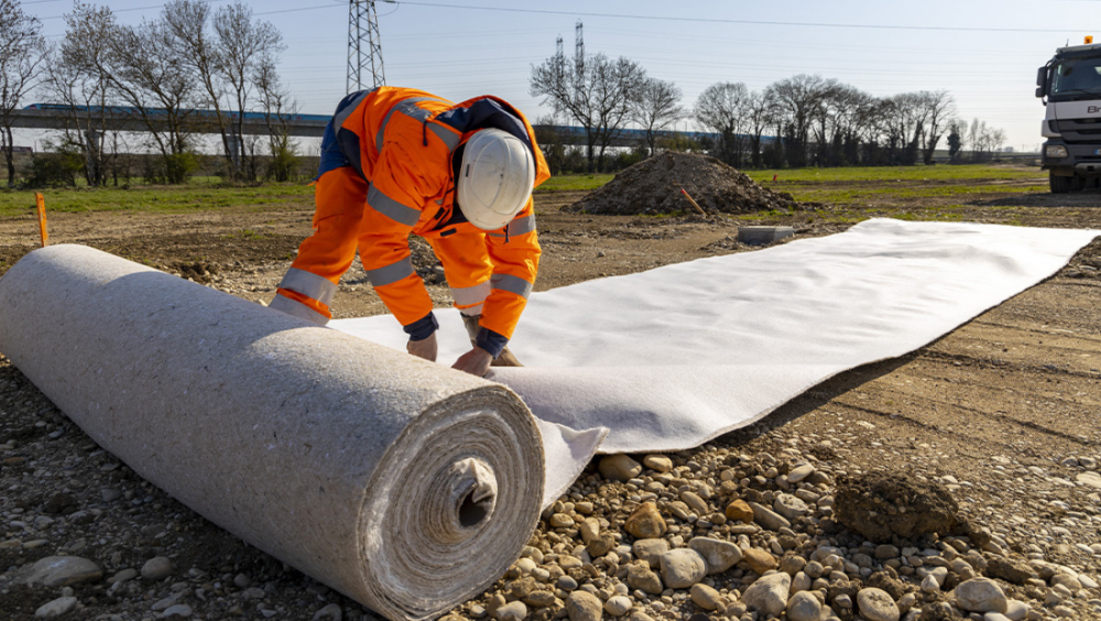 geotextile m+ materiaux