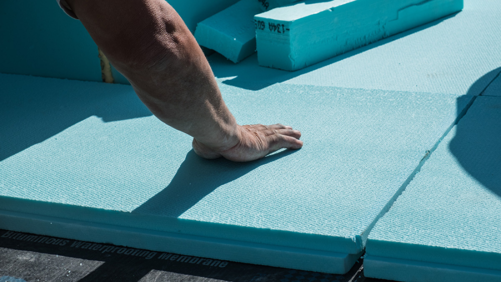 isolation de toiture terrasse m+ materiaux