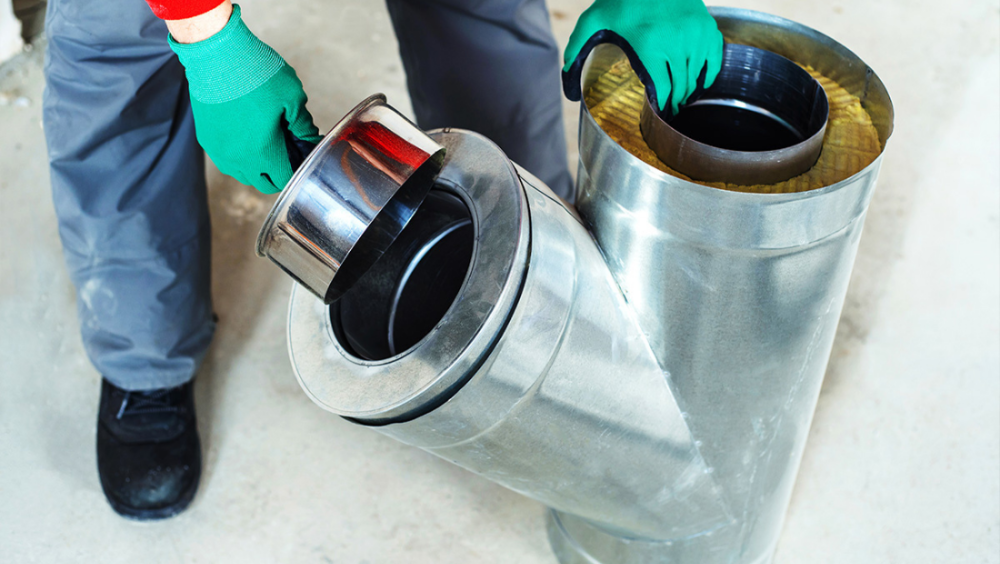 isolation et accessoire de conduit de cheminee m+ materiaux