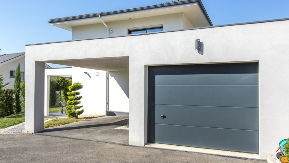 porte de garage m+ materiaux